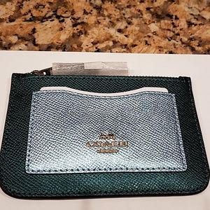 Coach credit card holder l